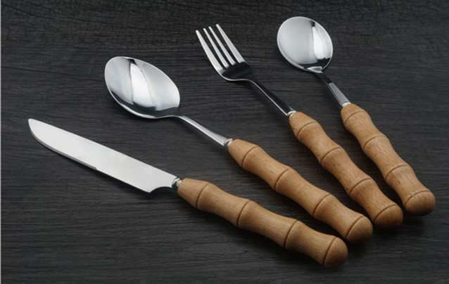 wooden cutlery
