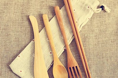 wooden5 wooden cutlery