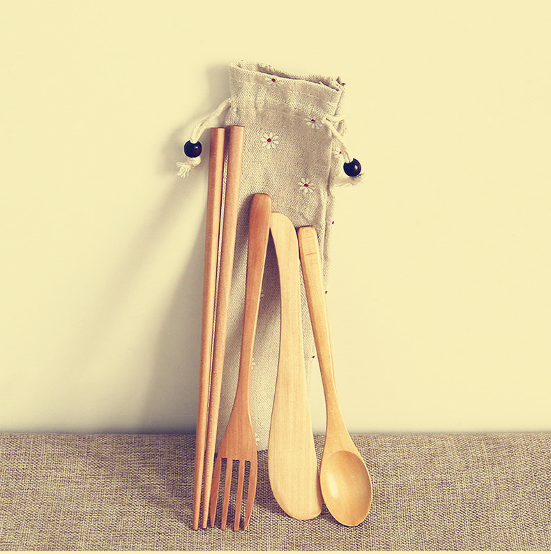 wooden cutlery
