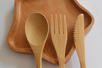 wooden cutlery