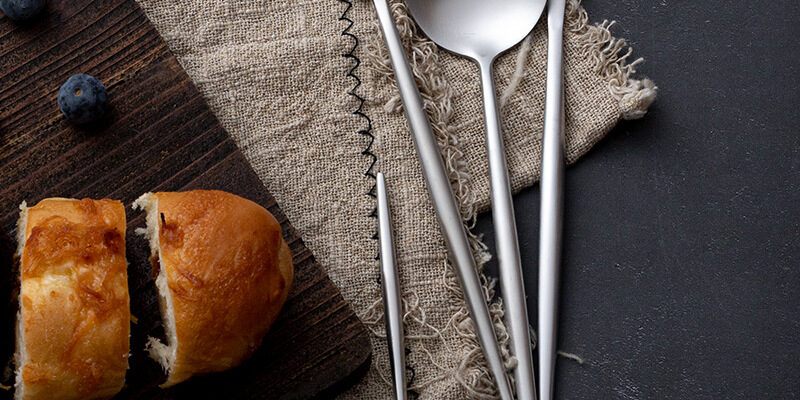 304 Stainless Steel Portuguese Cutlery Set – Steak Knife, Fork, Spoon, Premium Dining Utensils