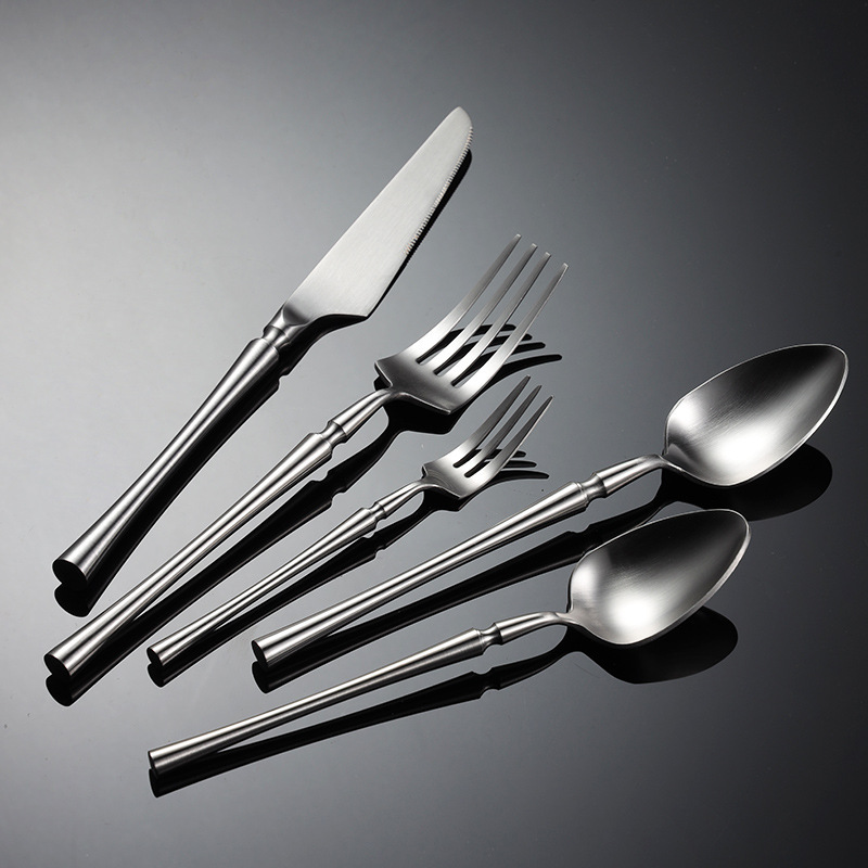 304 Stainless Steel Portuguese Cutlery Set – Steak Knife, Fork, Spoon, Premium Dining Utensils
