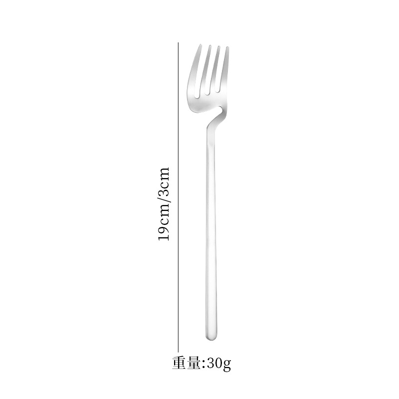 Amazon 304 Stainless Steel Sandblasted Hanging Cup Cutlery Set - 5-Piece