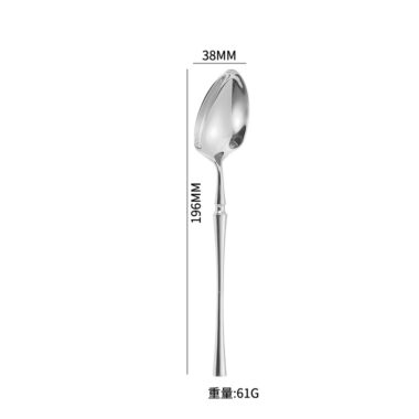 Heavy-Duty 304 Stainless Steel Cutlery Set – Gold Mirror Finish Steak Knives, Forks, and Spoons for Hotels & Restaurants