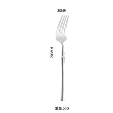 Heavy-Duty 304 Stainless Steel Cutlery Set – Gold Mirror Finish Steak Knives, Forks, and Spoons for Hotels & Restaurants