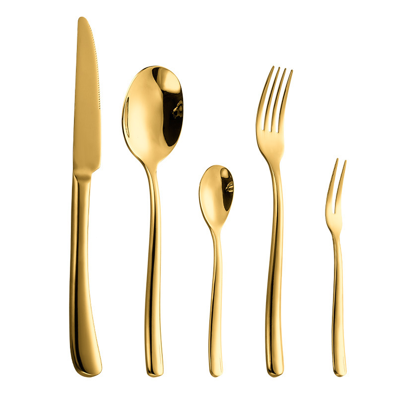 Moonlight 666 Non-Magnetic Stainless Steel Cutlery Set for Hotel Use