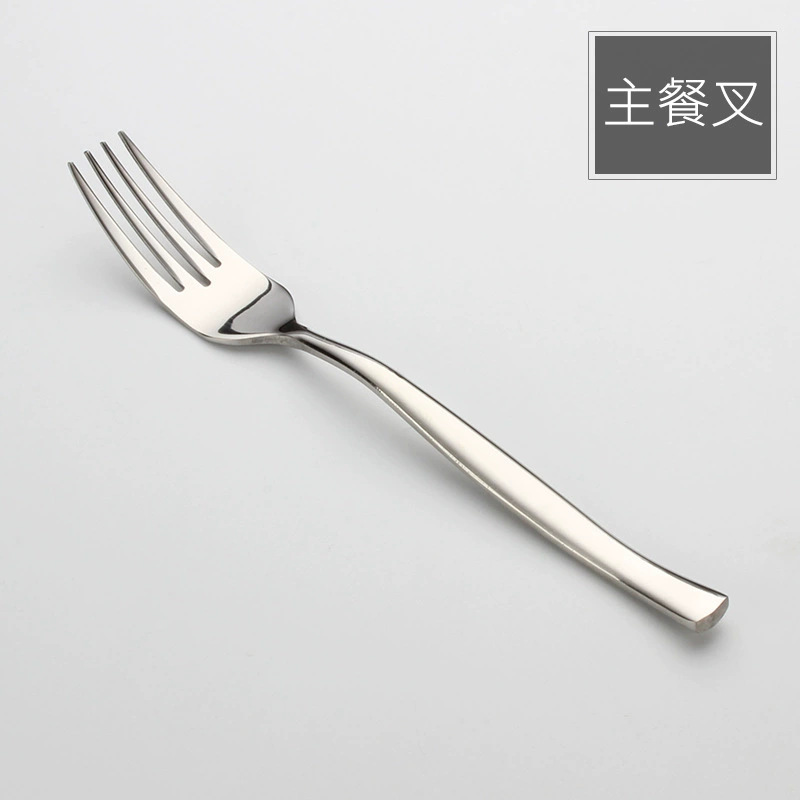 Wavy Pattern Stainless Steel Cutlery Set - Knife, Fork, Spoon for Hotels & Restaurants, 113 Series